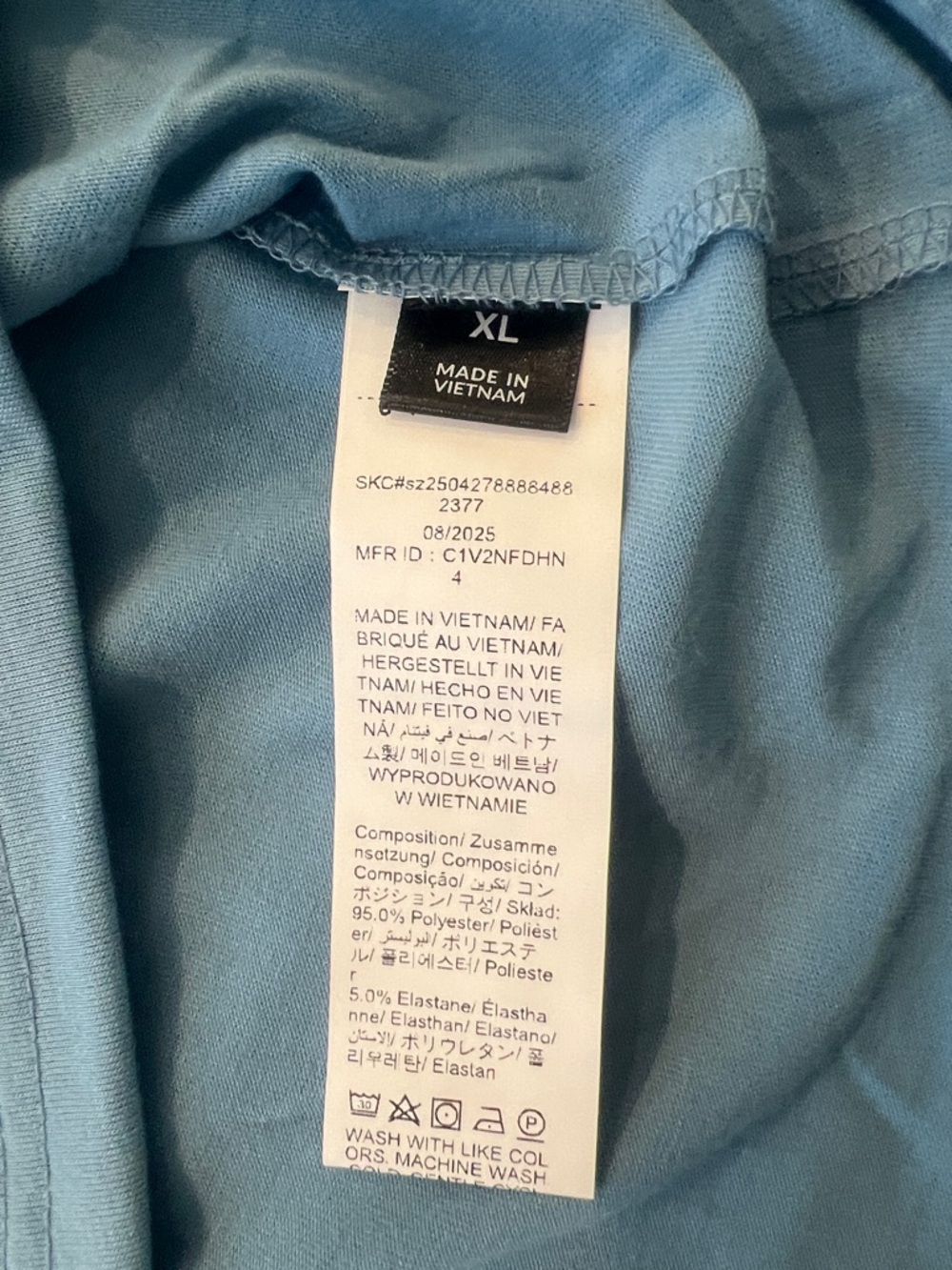 SALTY Graphic Tee - Blue NWOT - Picture 6 of 6
